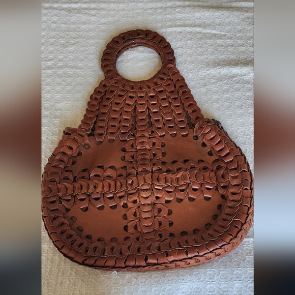 Patricia Nash braided leather purse - Picture 2 of 14